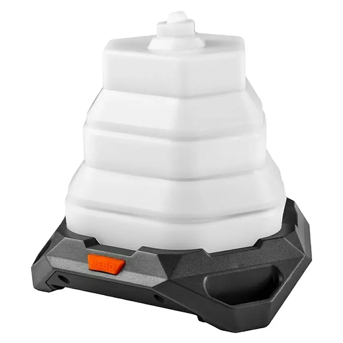 Nebo Tools Linterna Galileo Air - Negro/Blanco, 40 lm - 1.000 lm, Plástico - Vista angular