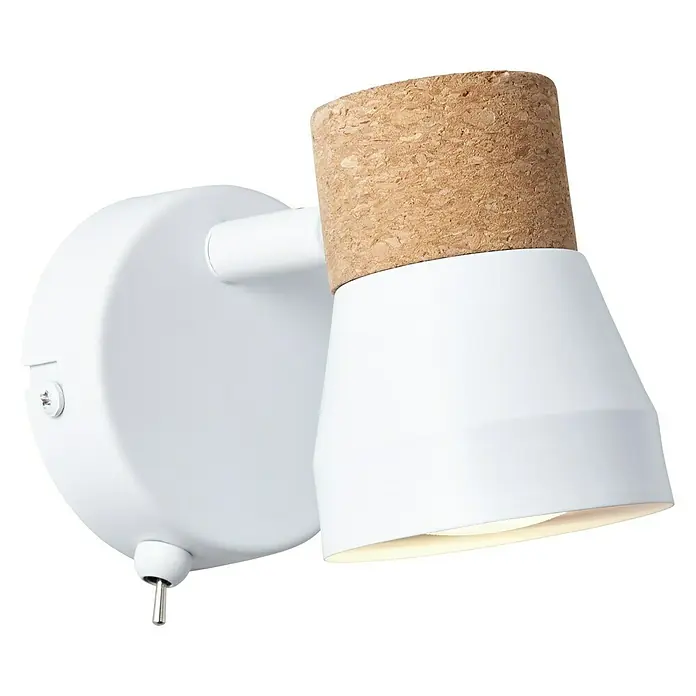 Brilliant Moka Deckenstrahler - 10 W, L x B x H: 13,5 x 8 x 9 cm, Weiß, GU10 - Diagonale Ansicht