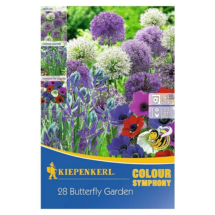 Kiepenkerl Sommerblumenzwiebel-Mix Butterfly Garden - 28 Stk. - Vorderansicht