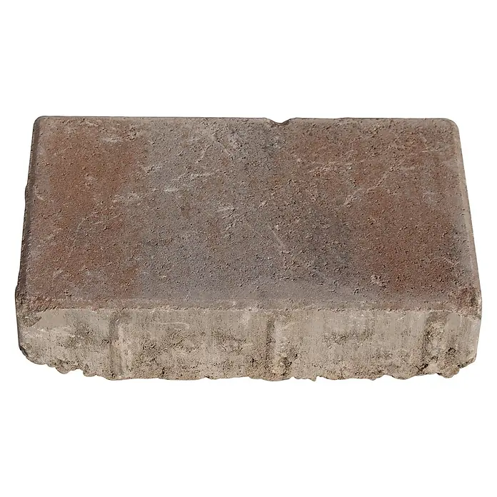 Seesteiner Pflasterstein Piazza Antik - L x B x S: 22,5 x 15 x 5 cm, Muschelkalk, Beton, Kantenverarbeitung: Gebrochen - Diagonale Ansicht