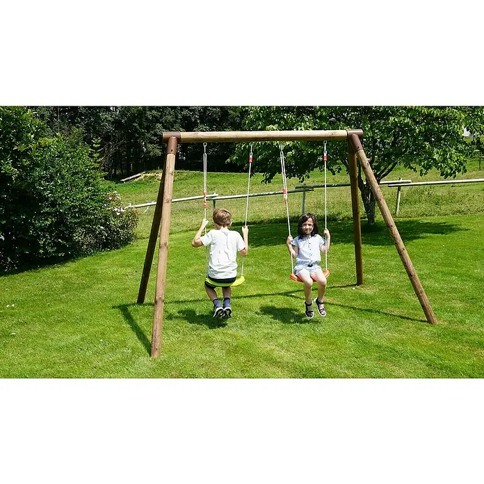 Soulet Columpio Alizee - L x An x Al: 265 x 166 x 195 cm, Madera - Producto en uso