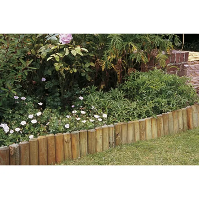 Forest-Style Bordura enrollable - L x An x Al: 180 x 5 x 20 cm, Madera - Foto ambiente