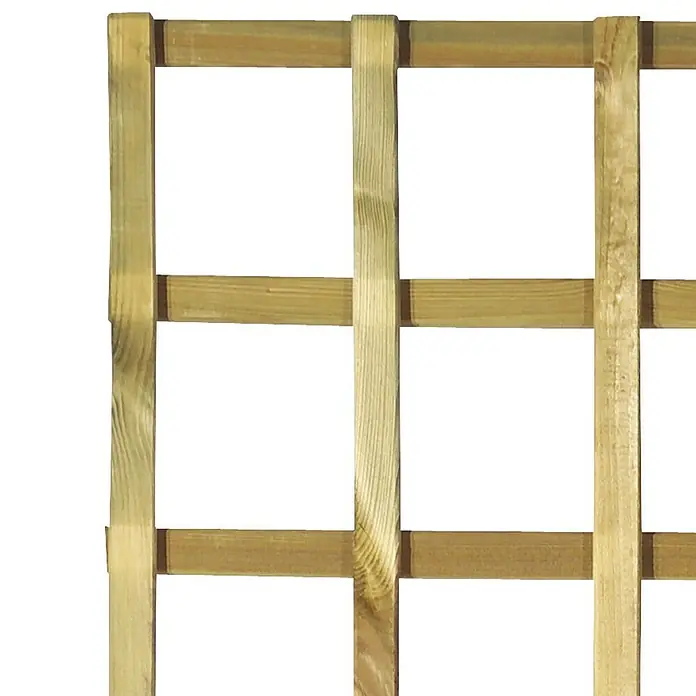 Forest-Style Celosía de madera Yota - An x Al: 60 x 180 cm, Natural - Primer plano
