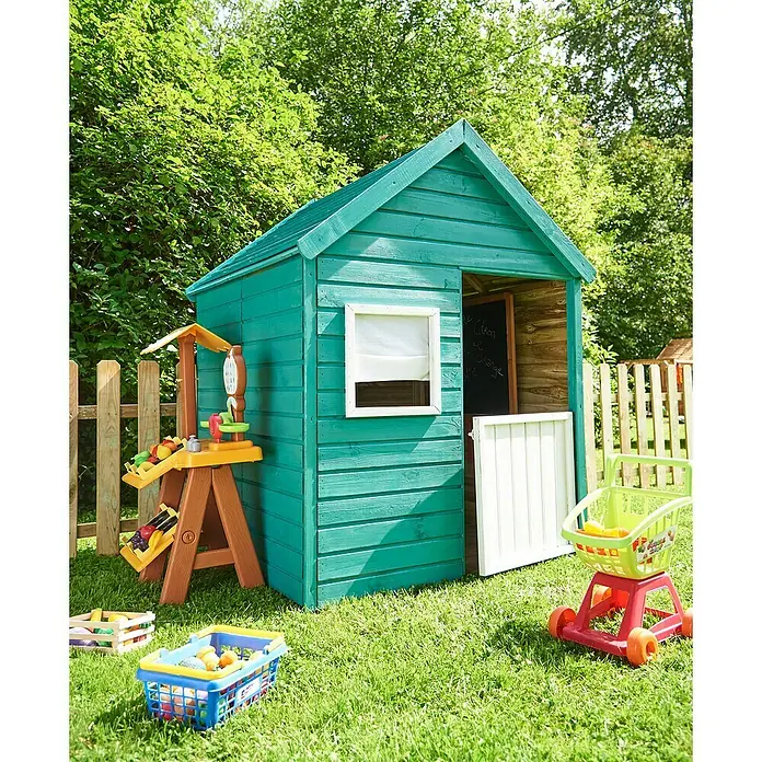 Forest-Style Caseta infantil Marina - L x An x Al: 119 x 123 x 158,5 cm, Natural - Foto ambiente