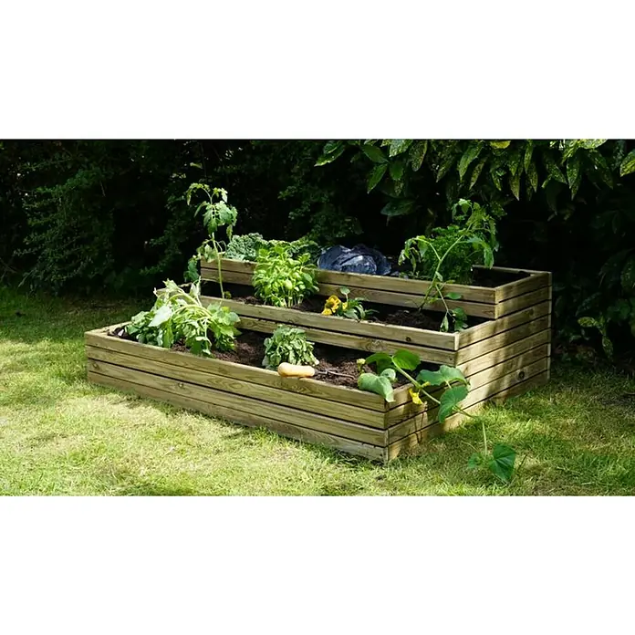 Forest-Style Huerto urbano Angelic - 115 x 84 x 34 cm, Madera - Foto ambiente