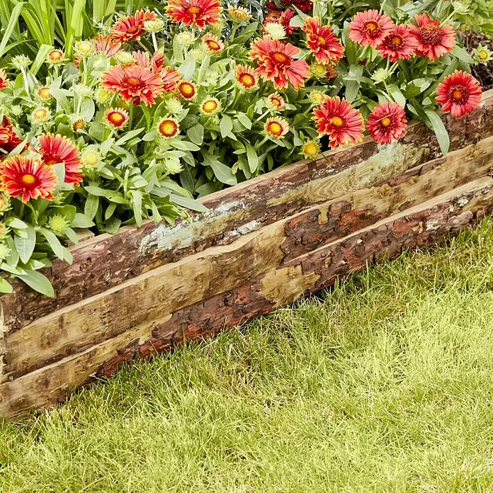 Forest-Style Bordura Rancho - L x An x Al: 36 x 3,8 x 75 cm, Madera, Marrón - Foto ambiente