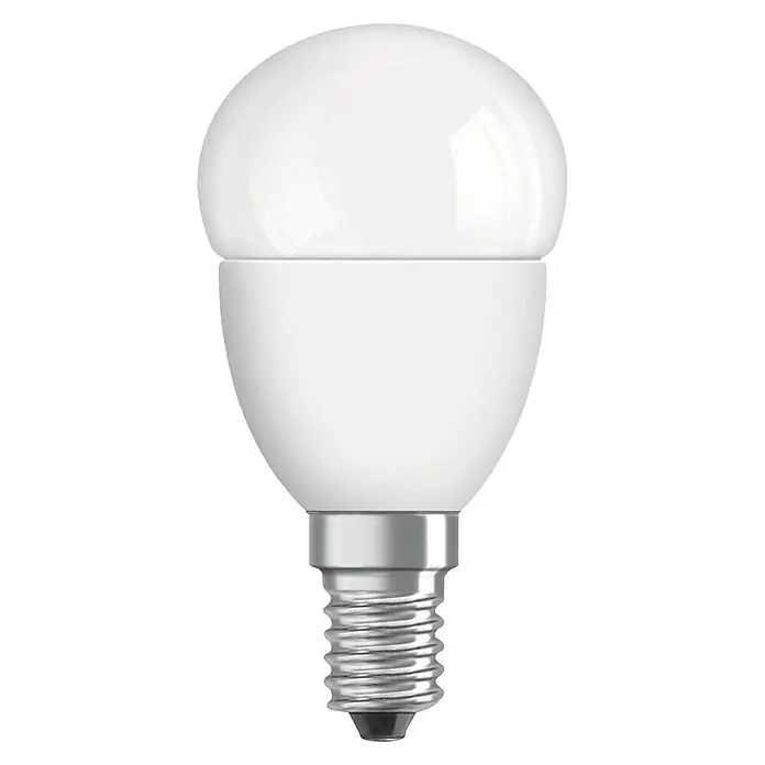 Osram LED žarulja Superstar Classic P - 4,5 W, E14, Topla bijela, Može se prigušiti, Mat - Pogled sprijeda