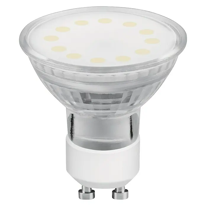 Ledvance LED-Einbauleuchten-Set - 9 W, Nickel matt, Warmweiß - Vorderansicht