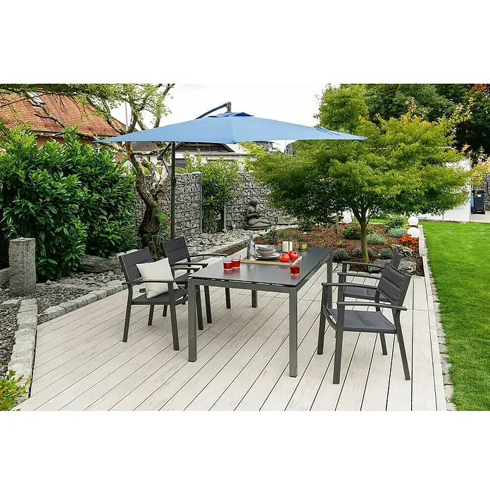Sunfun Ligurien Navlaka za suncobran - 350 cm, Plave boje - Živopisni prikaz