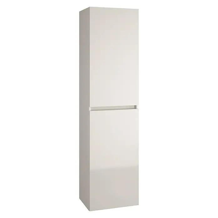 Allibert Badmöbel-Set Alma - 160 cm, 4 -tlg., Weiß, Seidenglanz - Diagonale Ansicht