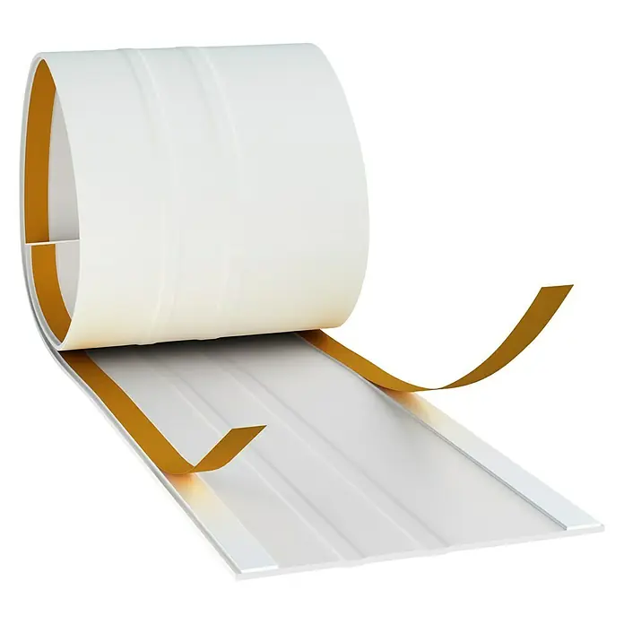 BaukulitVox Flexprofil Efetto - Weiß, 3.000 x 50 x 1,5 mm - Rechte Seitenansicht