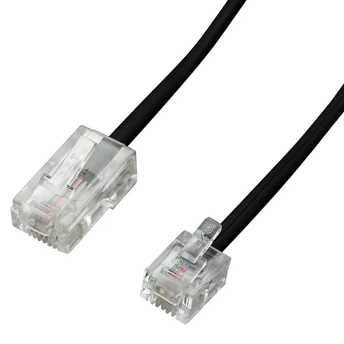 Schwaiger Anschlusskabel Modem - 3 m, RJ45-Stecker - Vorderansicht
