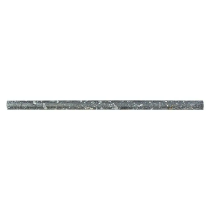 Fliesenbordüre Nero PP 43315 - 30,5 x 1,5 cm, Schwarz, Matt - Ansicht von oben