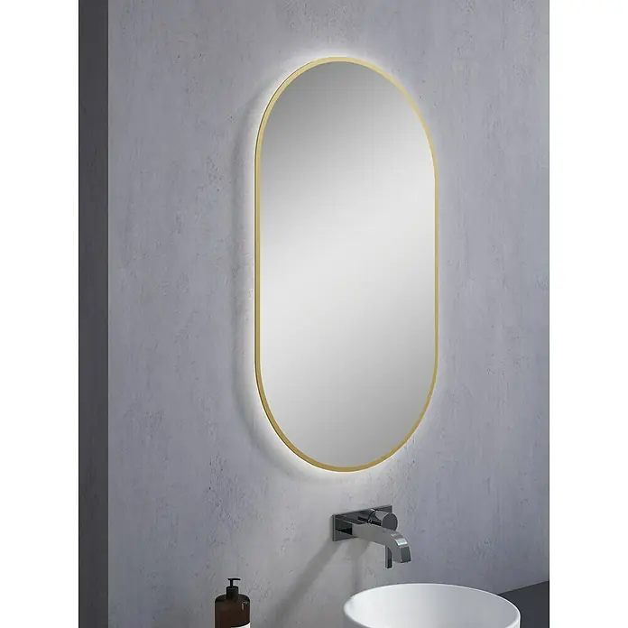 LED-Lichtspiegel Sharon - 52 x 2,5 x 92 cm, Beleuchtung - Stimmungsaufnahme