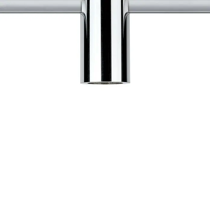 Paulmann URail Deckenleuchte Ceiling Socket - 1-flammig, 20 W, Lampenfassung: E27, Grundfarbe: Silber - Vorderansicht