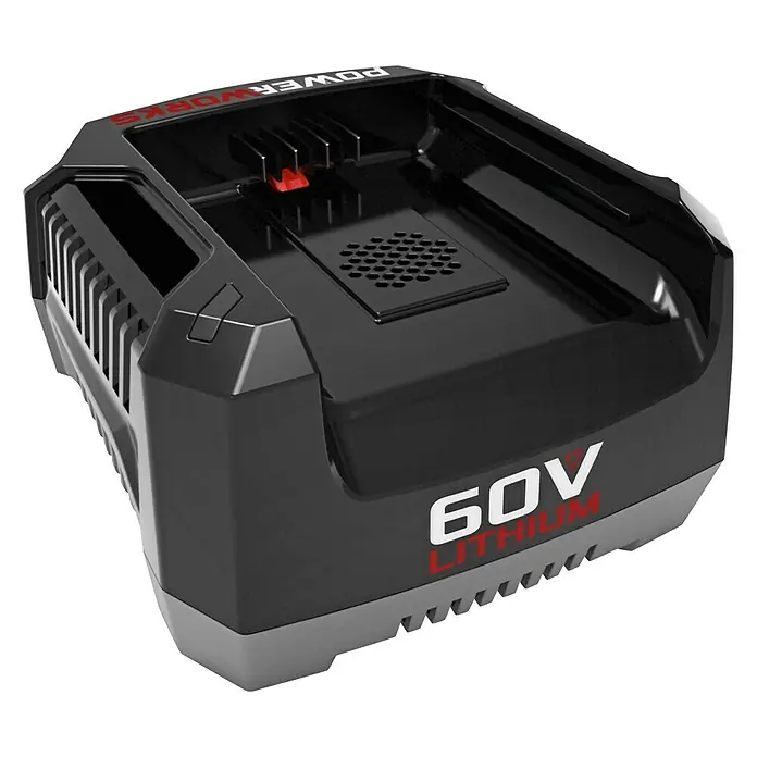 Powerworks Cargador P60UC - Específico para: Powerworks baterías 60 v - Vista angular
