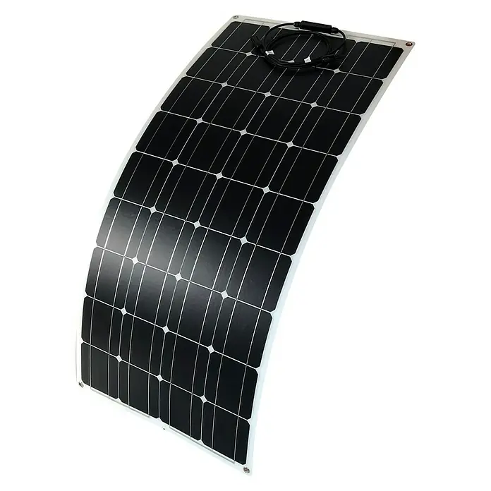 Solarmodul Komplettsystem - 200 W, 12 V, Passend für: 12 V Systeme - Diagonale Ansicht