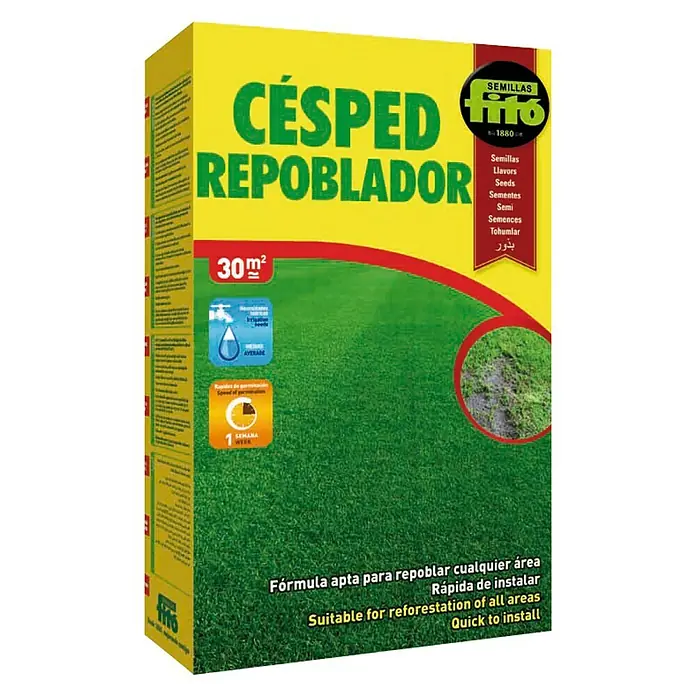 Semillas de césped repoblador Fitó - 1 kg, 30 m²