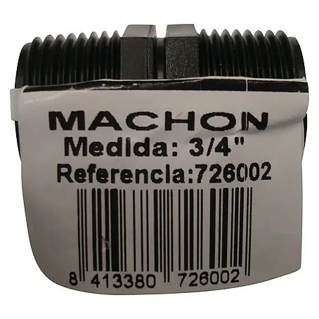 Machón roscado M-M
