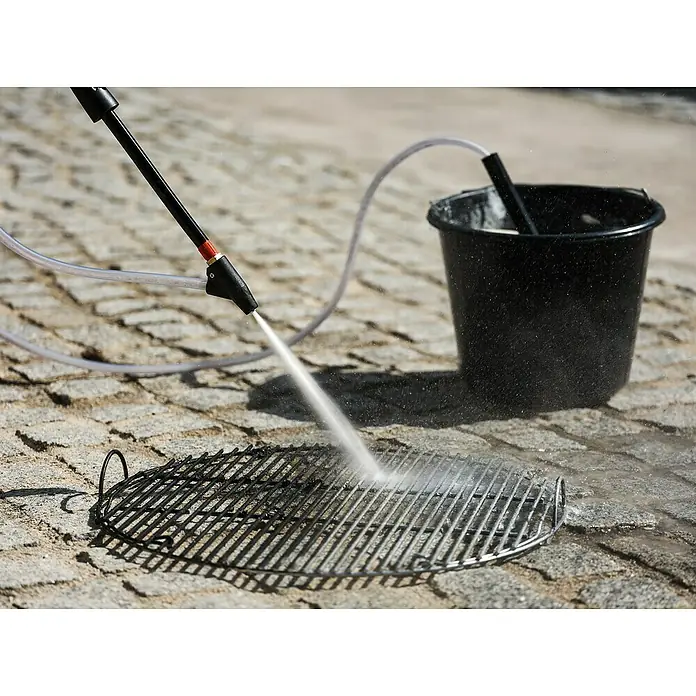 Nilfisk Set para la limpieza con arena - Específico para: Limpiadoras de alta presión Nilfisk - Producto en uso
