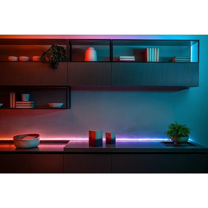 Twinkly LED traka Line - Crne boje, Područje uporabe: U zatvorenom, 1,5 m, 100 žaruljica, Boja svjetla: RGB - Živopisni prikaz
