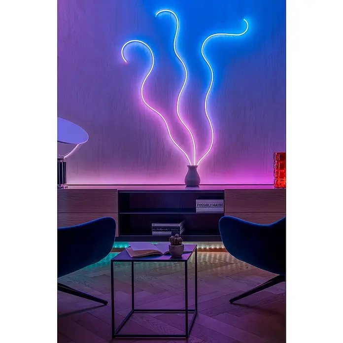 Twinkly LED svjetlosno crijevo Flex - Područje uporabe: U zatvorenom, 2 m, 200 žaruljica, Boja svjetla: RGB - Živopisni prikaz