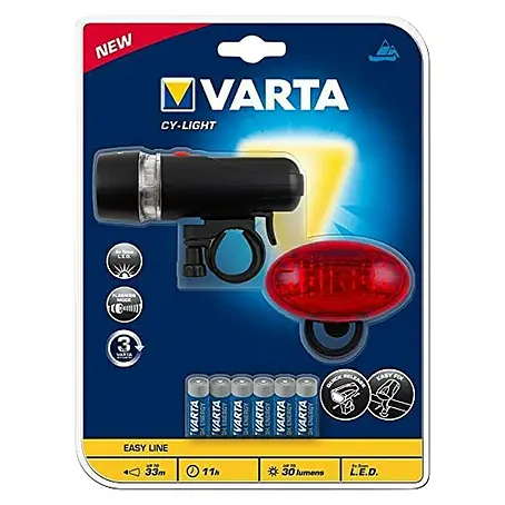 Varta  Linterna LED Set Bike