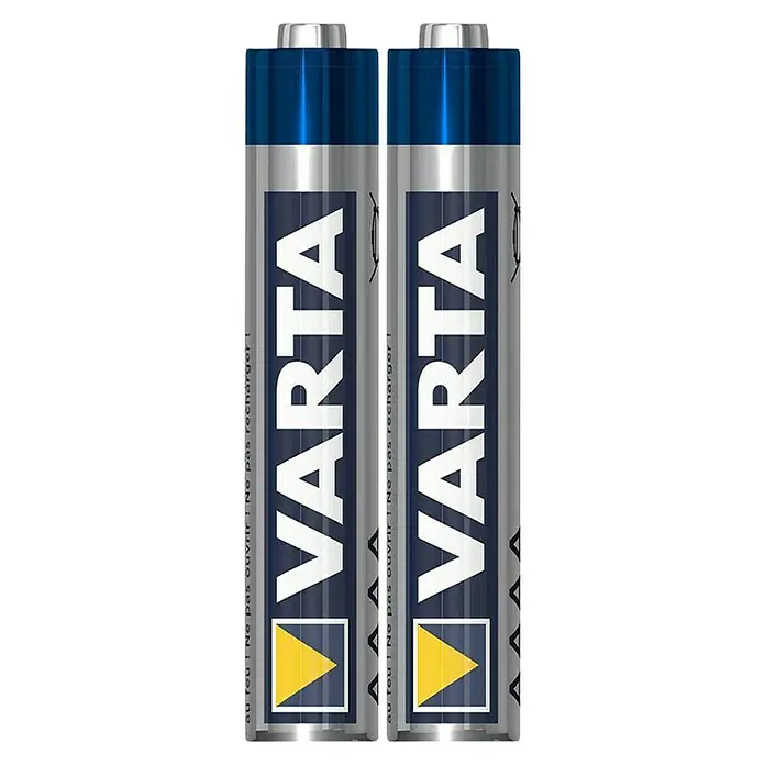 Varta Pila alcalina LR61 - Mini AAAA, Alcalino manganeso, 15 V - Vista frontal