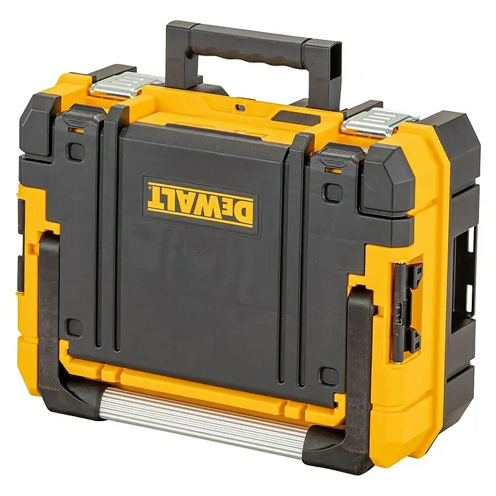 Dewalt Caja de herramientas DWST83344-1 - 440 x 332 x 183 mm, Capacidad de carga: 30 kg, Se puede cerrar - Vista angular