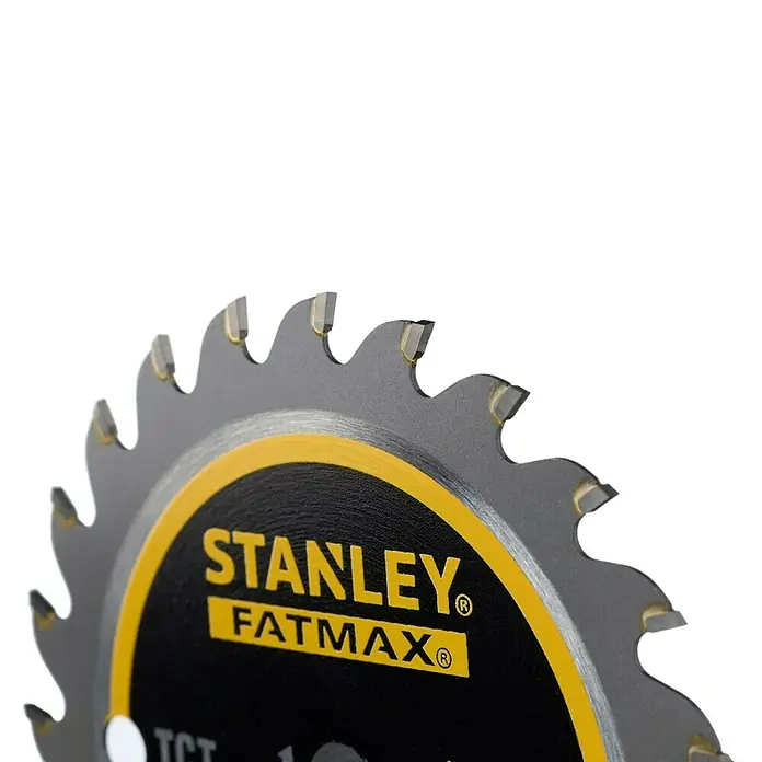 Stanley FatMax Disco de sierra STA10410-XJ - Diámetro: 89 mm, Orificio: 10 mm, 24 dientes - Primer plano