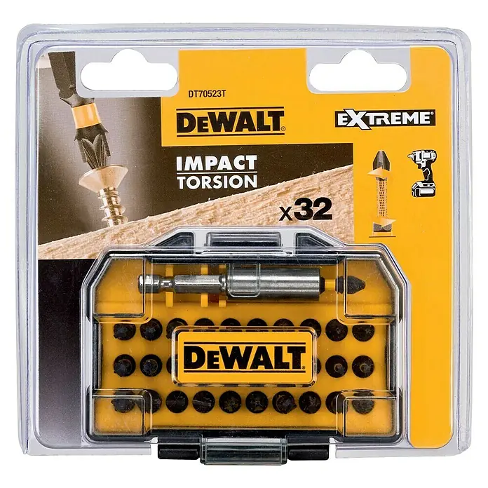 Dewalt Set de puntas DT70523T-QZ - 32 pzs. - Vista frontal