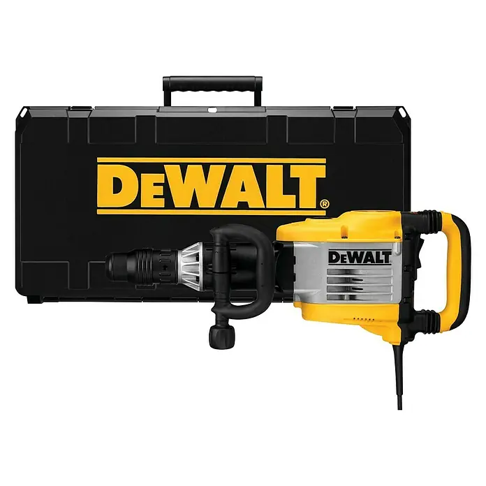 Dewalt Martillo perforador D25902K - 19 J, 1.550 W - Vista de perfil izquierdo