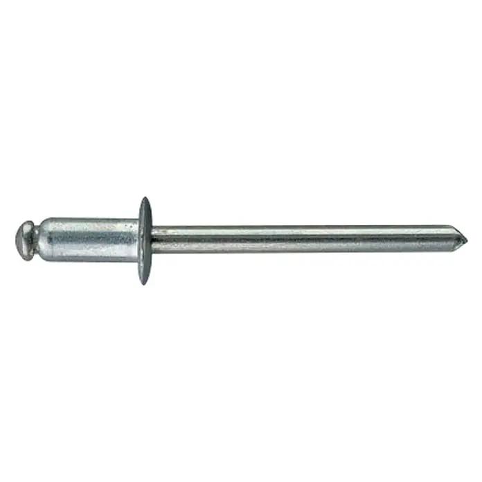 Remache REMNO4825 - Diámetro de remache: 4,8 mm, Longitud de remache: 25 mm, 200 ud. - Vista de perfil derecho