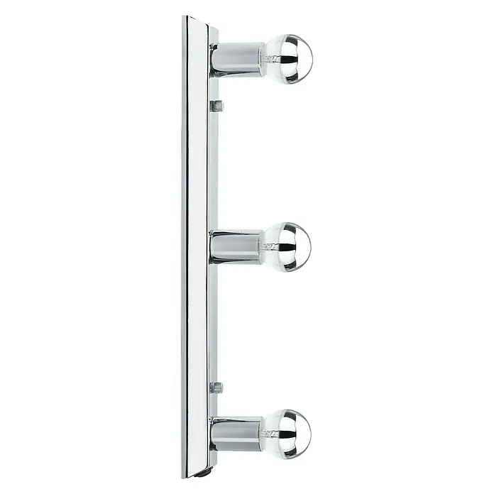 Paulmann Spiegelleuchte Regula - 3-flammig, 3 x 40 W, E14, Chrom - Vorderansicht