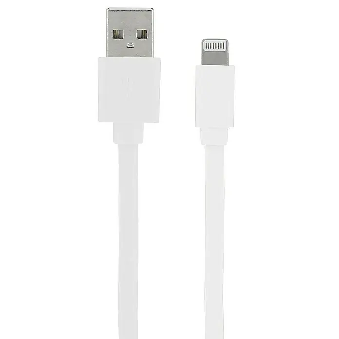 Metronic Cable USB M/M - 2 m, Blanco - Primer plano