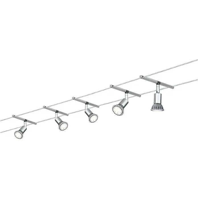 Paulmann Sistema de sujeción para lámparas LED con cables tensados Spice - 10 W - Primer plano