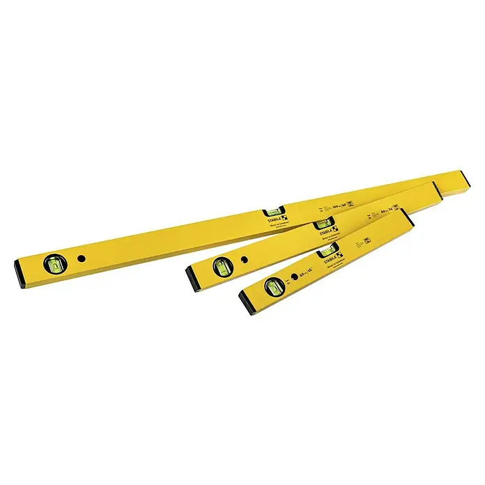 Stabila Wasserwaagen-Set Classic Typ 70 - 3 -tlg., Messgenauigkeit: 0,5 mm/m - Diagonale Ansicht