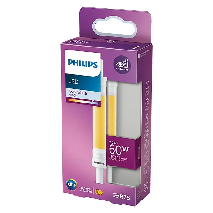 Philips Bombilla LED Classic CW - 40 W, A60 - Vista angular