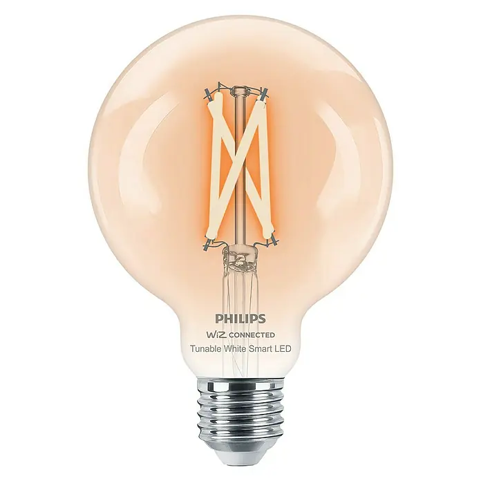 WiZ Bombilla LED Globo regulable G95 - E27, 6,7 W, 806 lm - Vista frontal