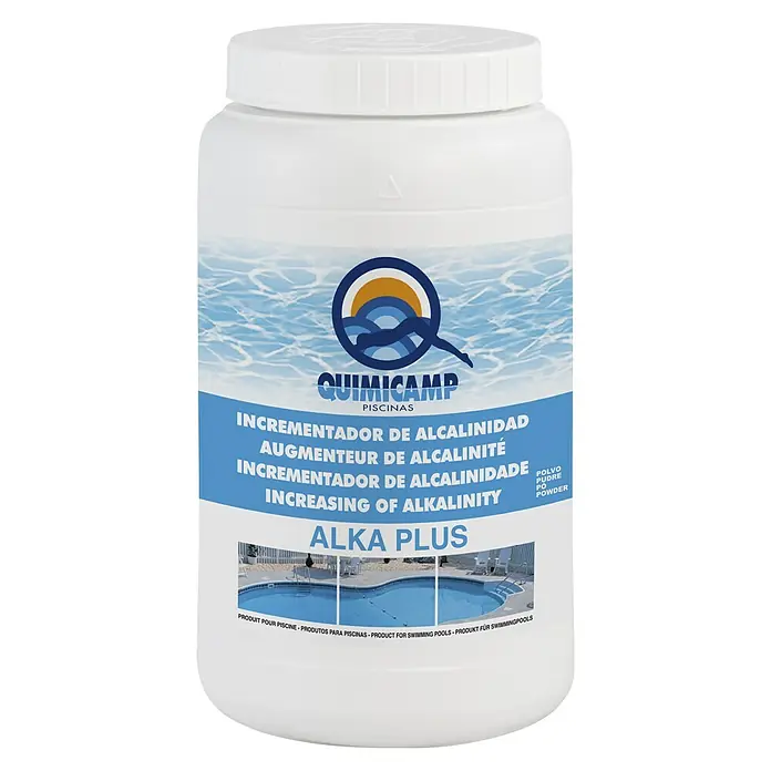Quimicamp Activador de alcalinidad - 2 kg - Vista frontal