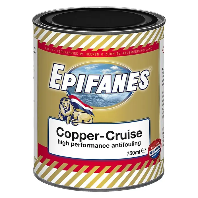 Epifanes Antifouling Copper-Cruise - Rood, 2,5 l - Vooraanzicht