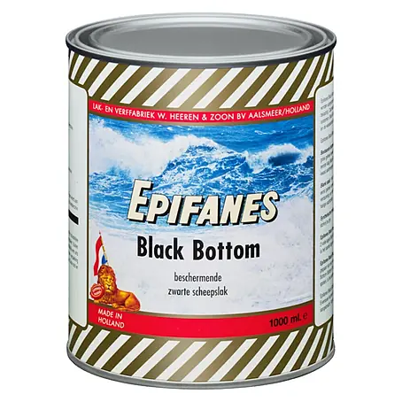 Epifanes  Bootlak Black Bottom