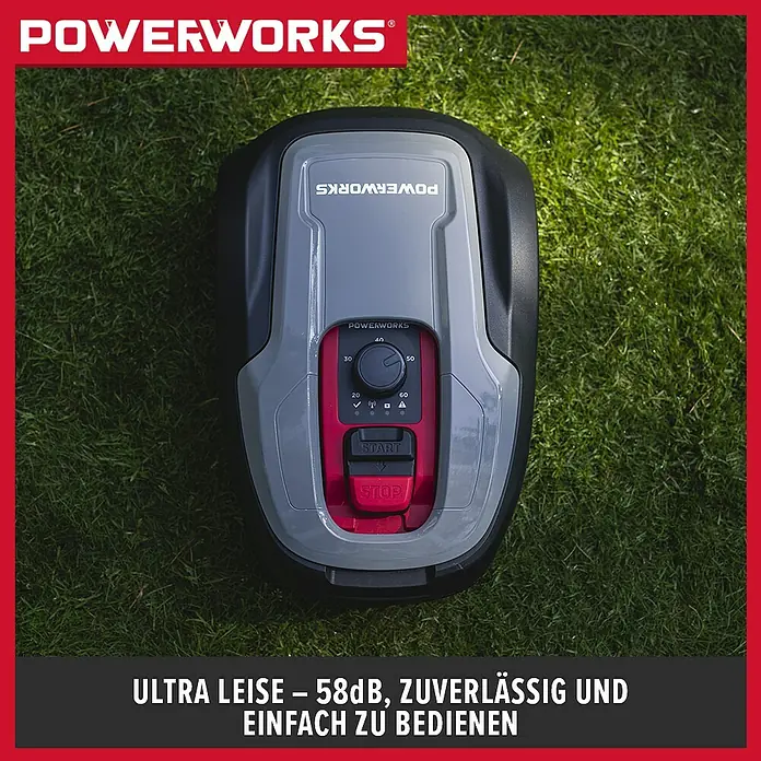 Bosch Mähroboter P3 - 20 V, Li-Ionen, 2 Ah, 1 Akku, Max. Flächenempfehlung: 300 m² - Stimmungsaufnahme