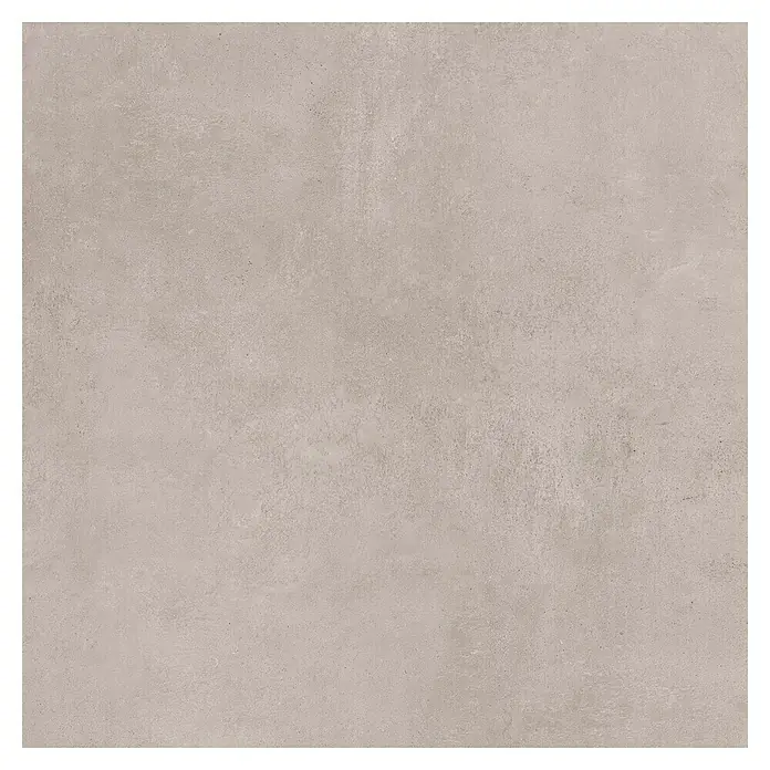 Feinsteinzeugfliese Base - 600 x 600 mm, Grau - Draufsicht