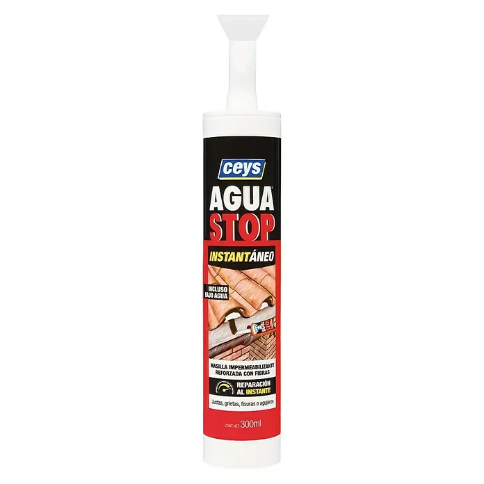 Ceys Masilla Agua Stop Impermeable - Gris, 300 ml