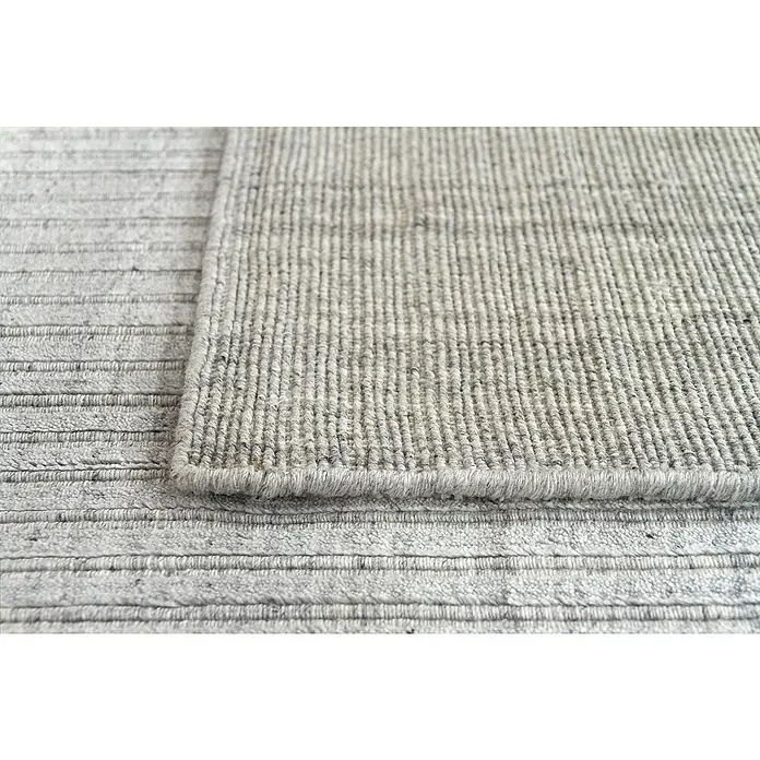 Alfombra de pelo corto Sahar - Gris, 300 x 200 cm - Primer plano