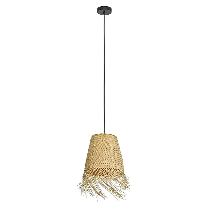 Eglo Pendelleuchte AYCLIFFE - 40 W, Schwarz, E27 - Vorderansicht