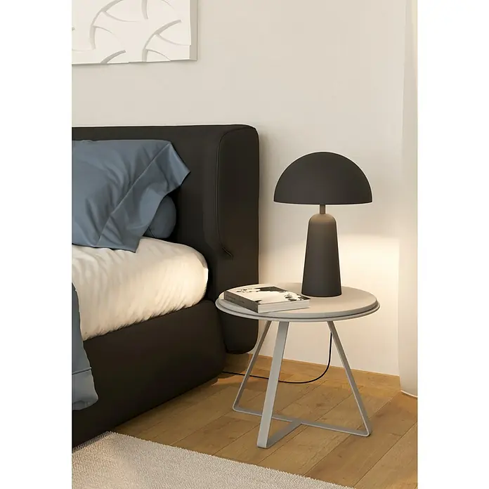 Eglo Tischleuchte ARANZOLA - 40 W, Schwarz/Weiß, E27 - Stimmungsaufnahme