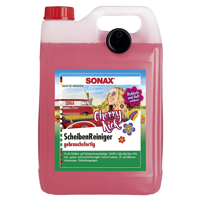 Sonax Scheibenreiniger Cherrry Kick - 5 l, Cherry Kick - Vorderansicht