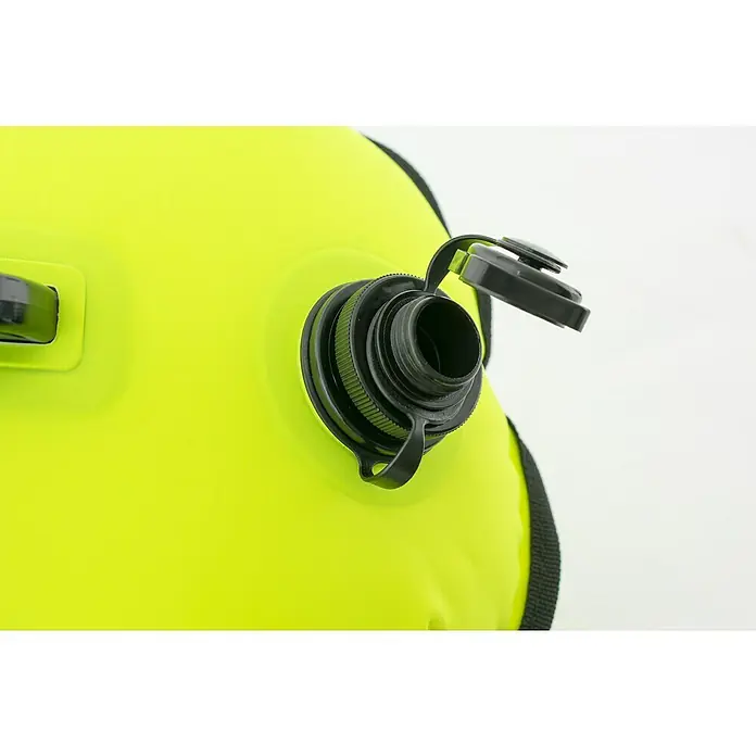 Seac Sub Boya de señalización de rescate Safe Dry - Amarillo, Capacidad: 28 l - Primer plano